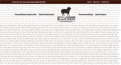 Desktop Screenshot of blacksheeppostandbeam.com